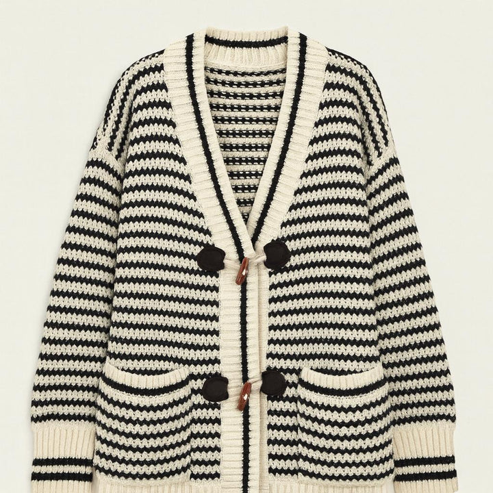 Oversized Chunky Knit Ladies Cardigan One Size Fits All UK Size 12-22
