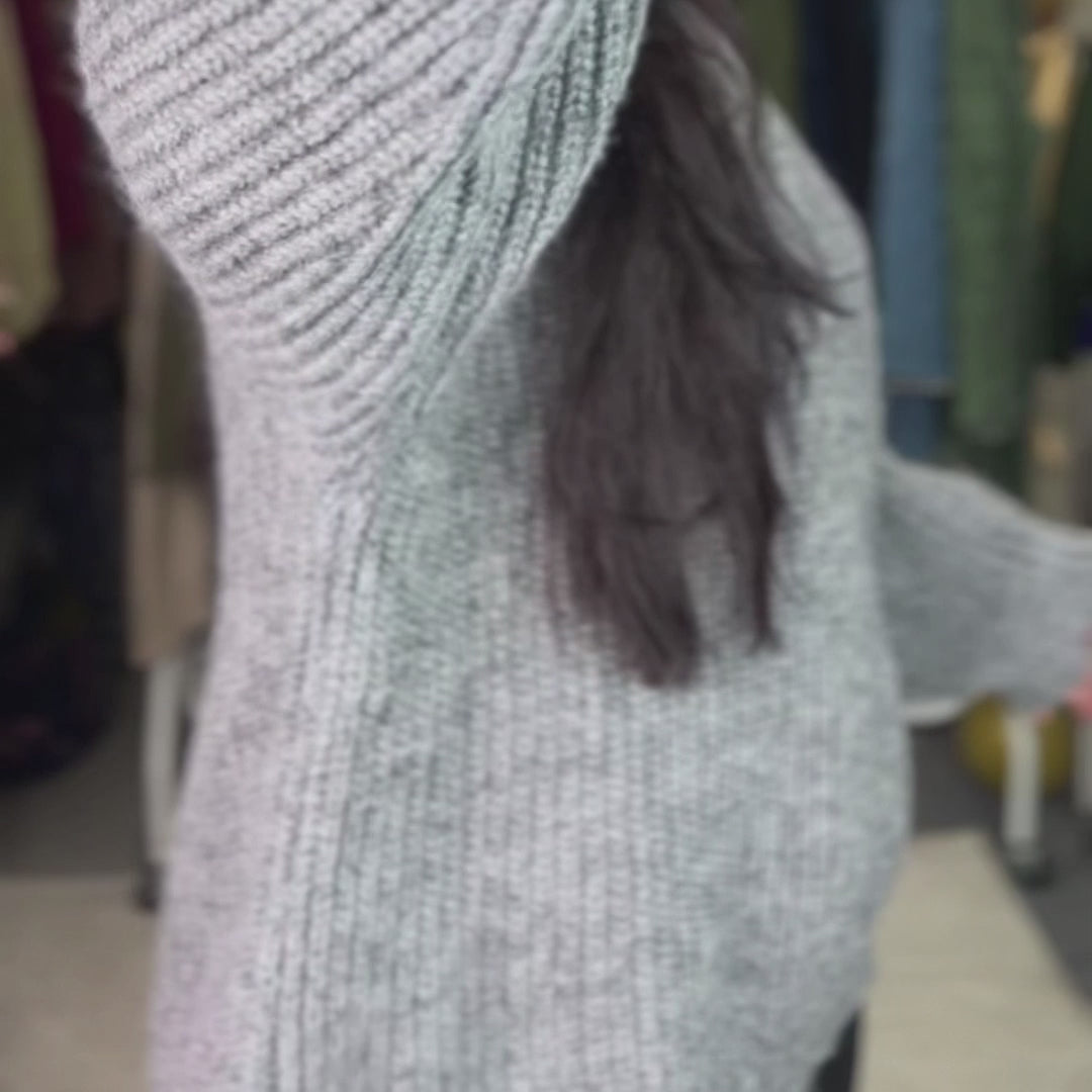 Cozy Fluffy Soft Knit Jumper UK Size 12–24