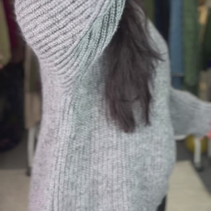 Cozy Fluffy Soft Knit Jumper UK Size 12–24