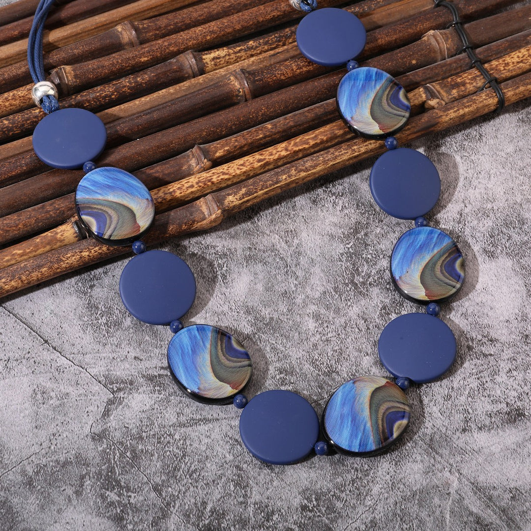 Circles In A Chain Necklace