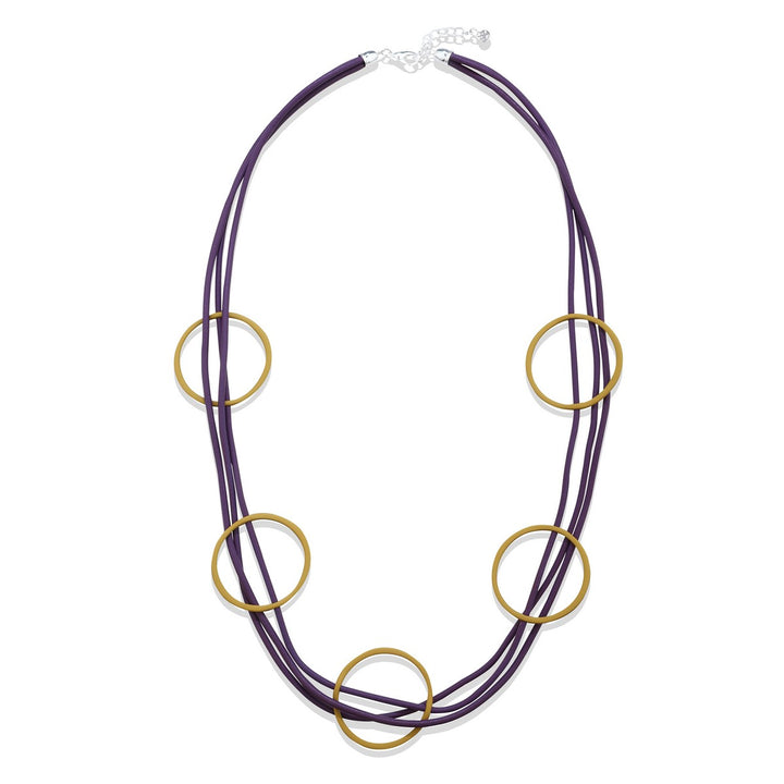Circle Strings Necklace