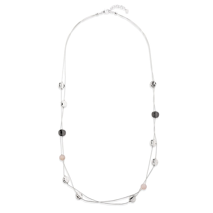Tiny Circles In A Chain Necklace