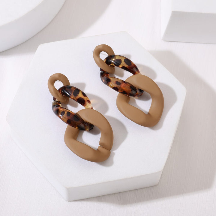 Twisted Chain Earrings