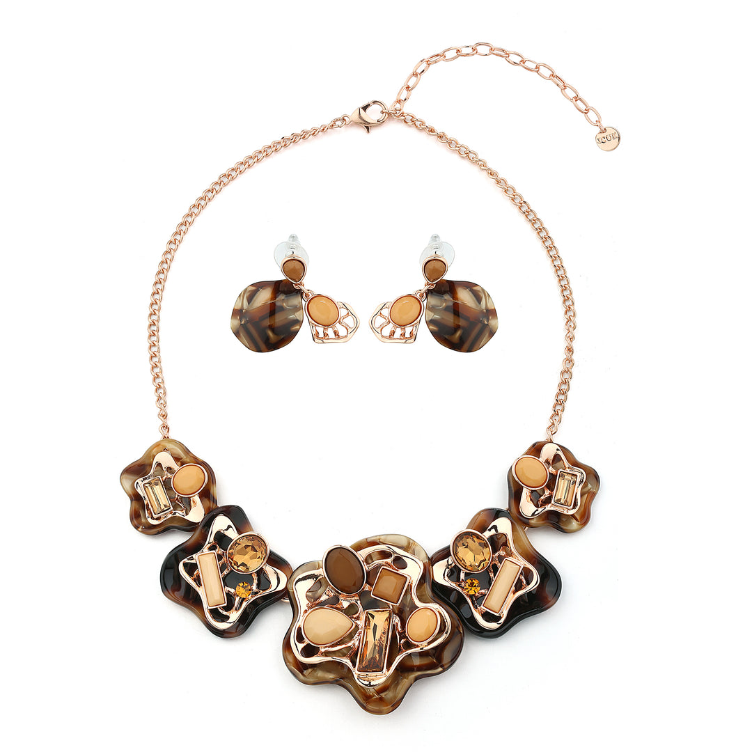 Sky Cloud Effect Necklace Set